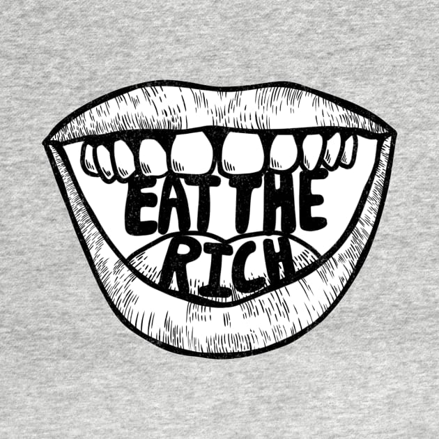 EAT THE RICH by TriciaRobinsonIllustration